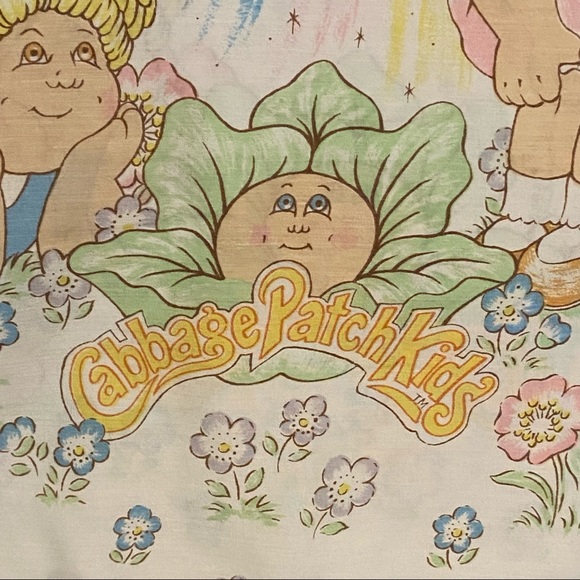 Vintage Cabbage Patch Kids Pillowcase - Picture 2 of 9